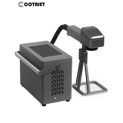 Handheld Fiber Laser Marking Machine , Portable Laser Marking Machine For Metal