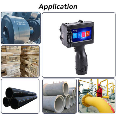 Lightweight Portable Handheld Inkjet Barcode Printer , Handheld Mobile Inkjet Printer