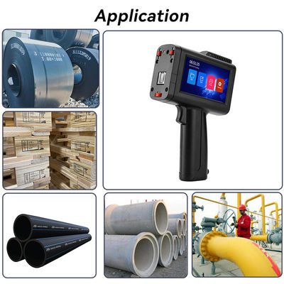 Portable Handheld Inkjet Printer Gun , Portable Inkjet Printer Label Printer With Data Matrix GS1