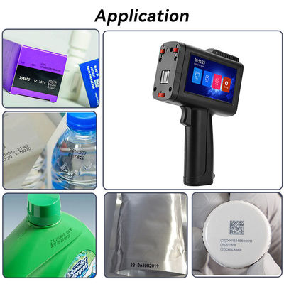 Portable Handheld Inkjet Printer Gun , Portable Inkjet Printer Label Printer With Data Matrix GS1