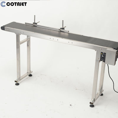 Food Packaging Conveyor Belt Machine 110V 240V For Medicine / Cosmetics Industries