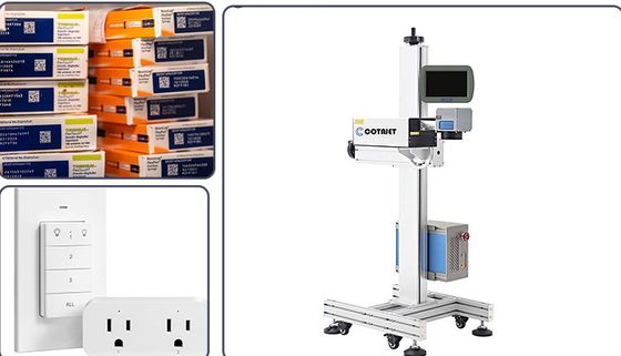 CL600A 5W Flying UV Laser Marking Machine Visible Traceability
